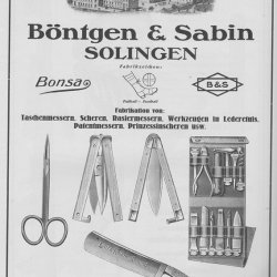 Boentgen &amp; Sabin &quot;Bonsa&quot; cutlery + razors