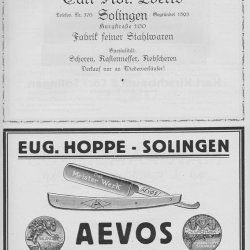 Eugen Hoppe Solingen, "Aevos"- razors