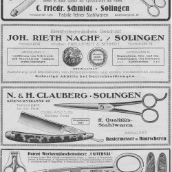 N. & H. Clauberg Solingen, cutlery