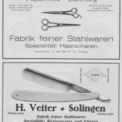 H. Vetter Solingen production of fine cutlery
