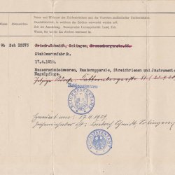 Revisor´s Certificate of incorporation 1919